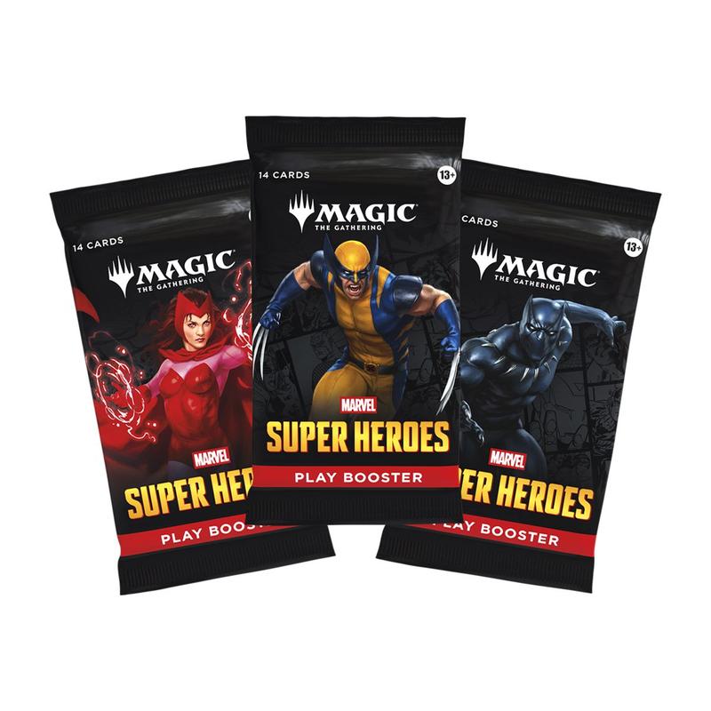 Magic: The Gathering Marvel プレイ・ブースター Magic The Gathering Marvel Super Heroes Play Booster Box 30 Packs